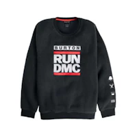 Burton x RUN DMC Fleece Crewneck Sweatshirt Black Unisex Collaboration 23806100001 Burton x RUN DMC Fleece Crewneck Sweatshirt Black Unisex Collaboration 23806100001