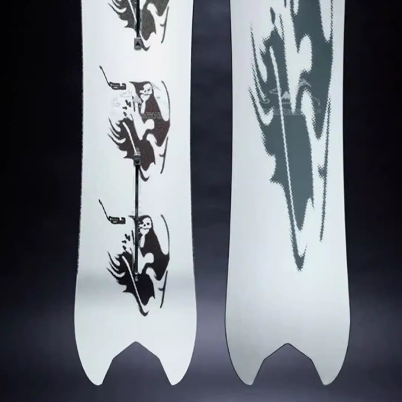 Shop BURTON x Virgil Abloh 2022 Virgil Board "3" Mist Snowboard Unisex Stable & Easy Turning 23628100960