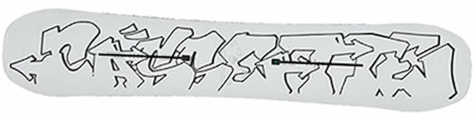 BURTON x Virgil Abloh VIRGIL BOARD "1" Desert Lightweight Snowboard 23625100100 Shop BURTON x Virgil Abloh VIRGIL BOARD "1" Desert Lightweight Snowboard 23625100100