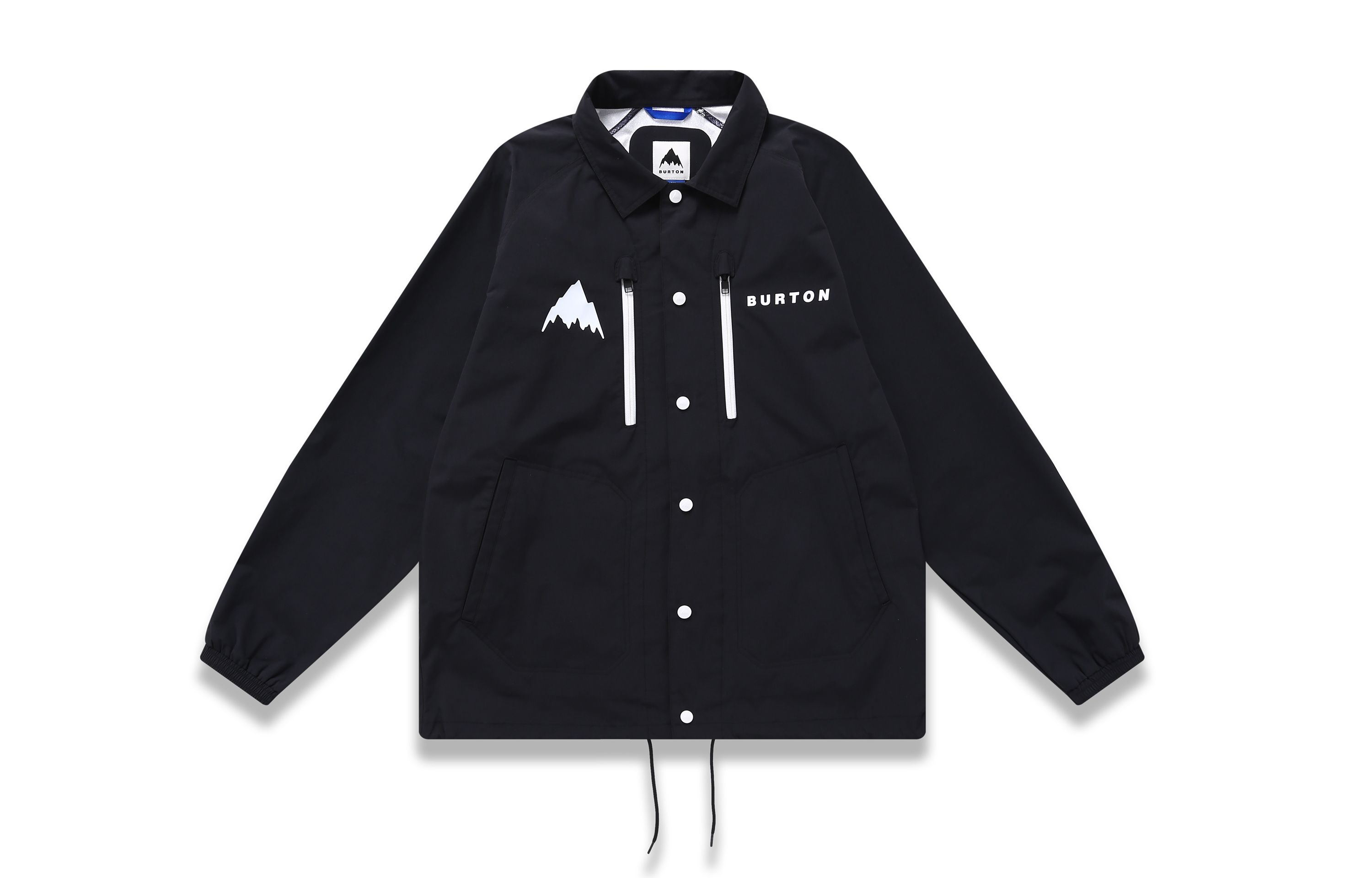 Burton YOSUKE AIZAWA Solid Color Letter Print Button-Up Jacket Unisex 66602999