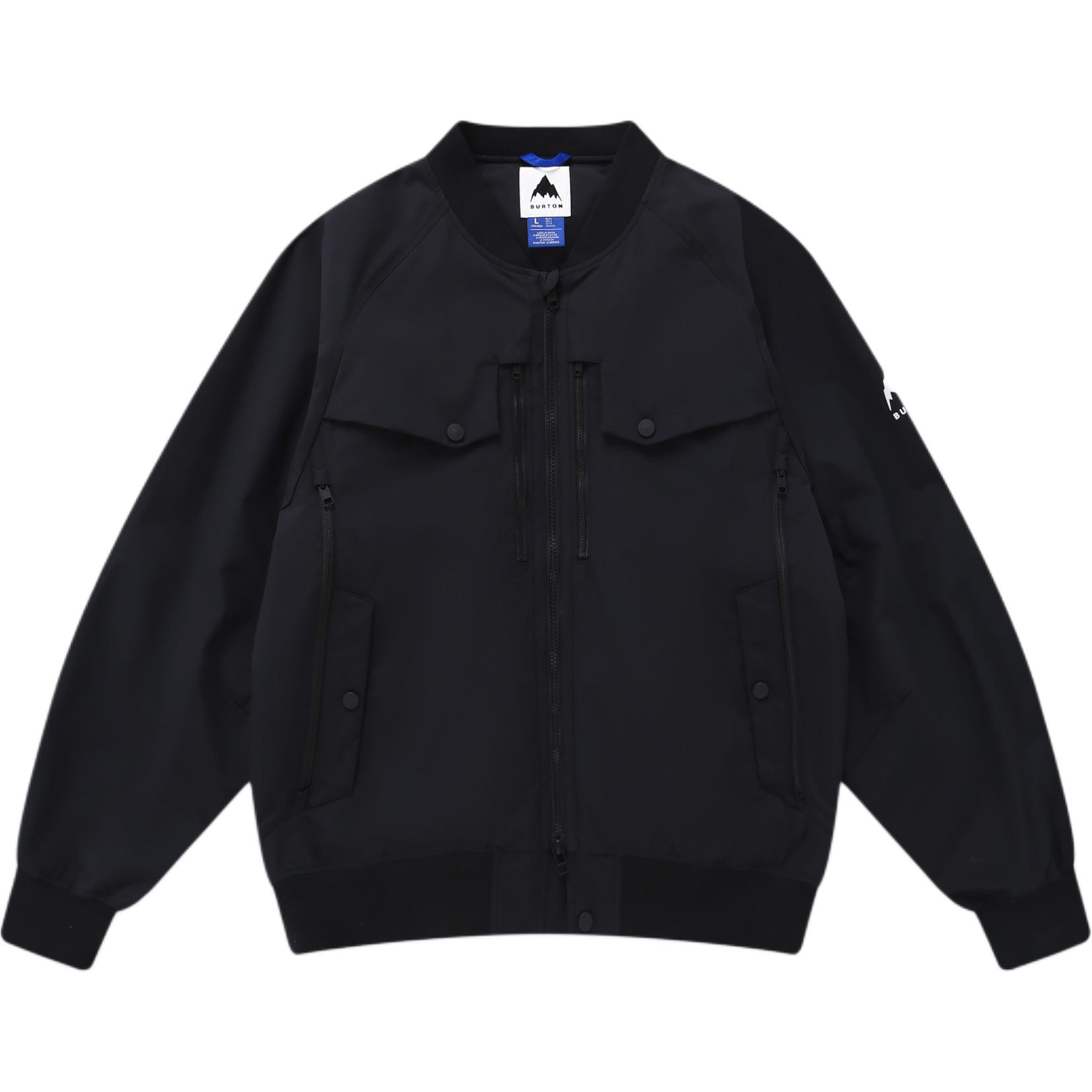 Burton YOSUKE AIZAWA Unisex Solid Color Zip-Up Jacket Long Sleeve Outerwear 66601999