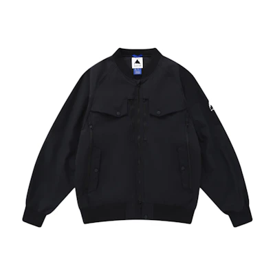 Burton YOSUKE AIZAWA Unisex Solid Color Zip-Up Jacket Long Sleeve Outerwear 66601999