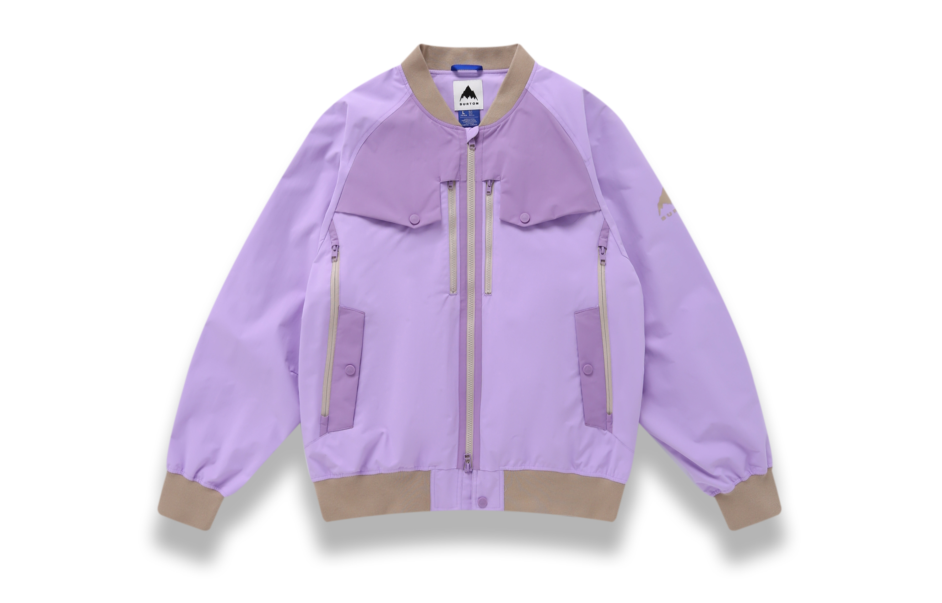 Burton YOSUKE AIZAWA Unisex Solid Color Zip-Up Jacket Long Sleeve Outerwear 66601999 圖 2