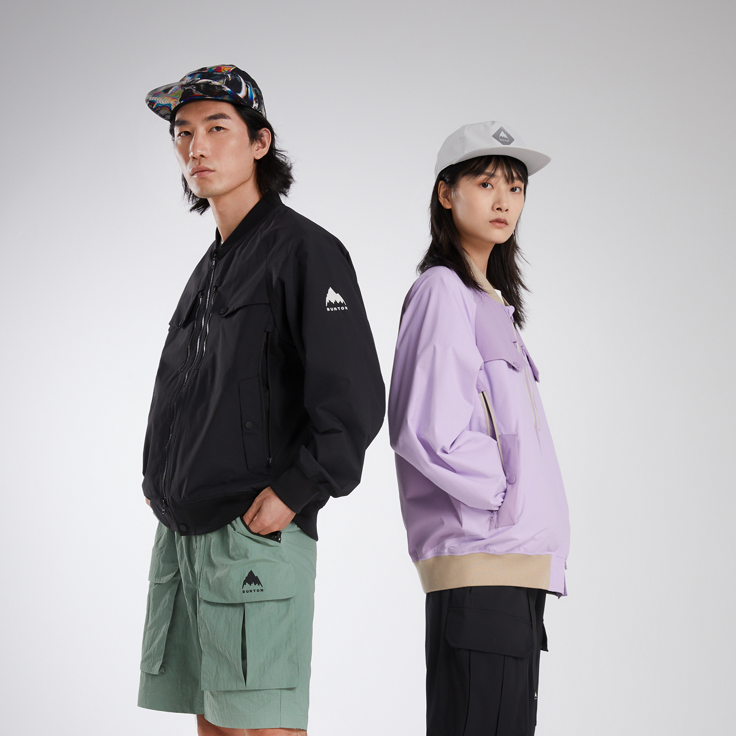 Burton YOSUKE AIZAWA Unisex Solid Color Zip-Up Jacket Long Sleeve Outerwear 66601999 圖 4