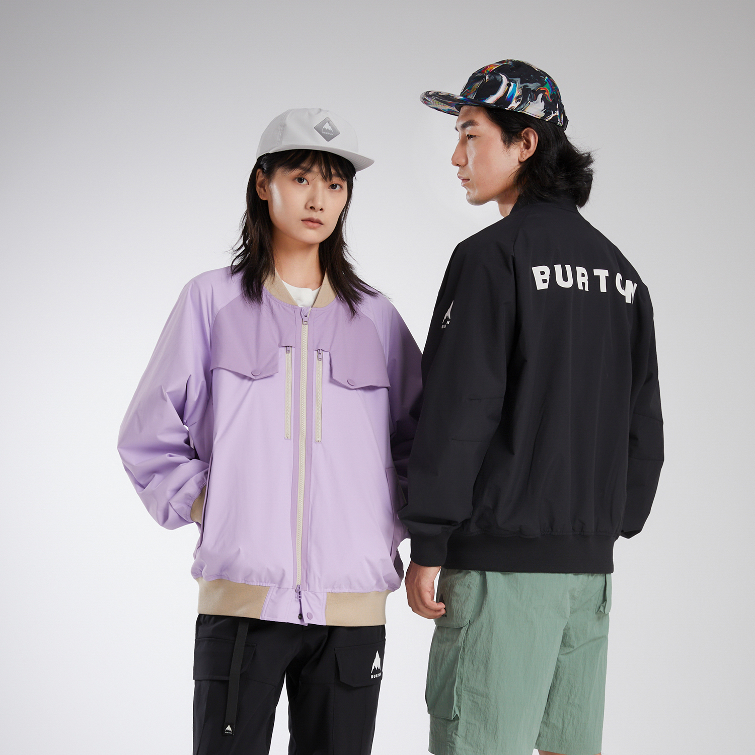 Burton YOSUKE AIZAWA Unisex Solid Color Zip-Up Jacket Long Sleeve Outerwear 66601999 圖 5