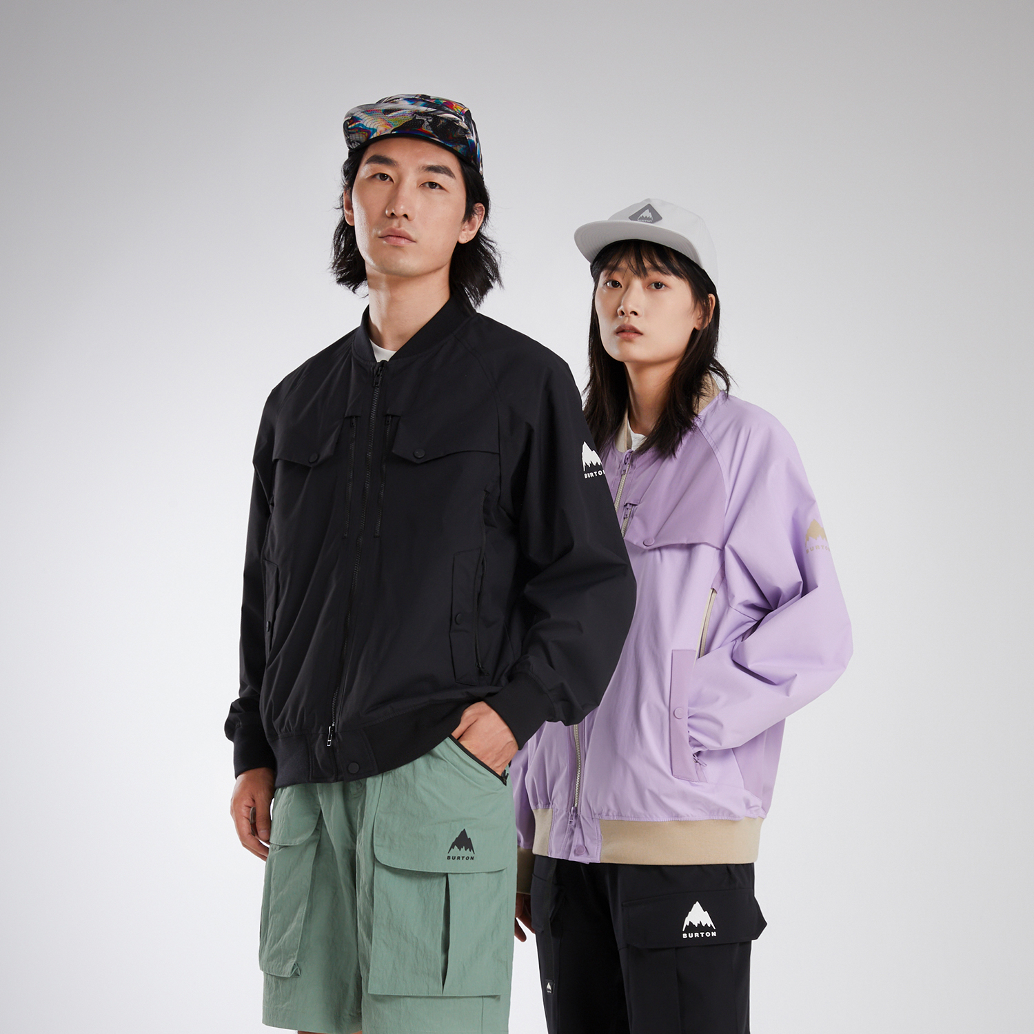 Burton YOSUKE AIZAWA Unisex Solid Color Zip-Up Jacket Long Sleeve Outerwear 66601999 圖 8