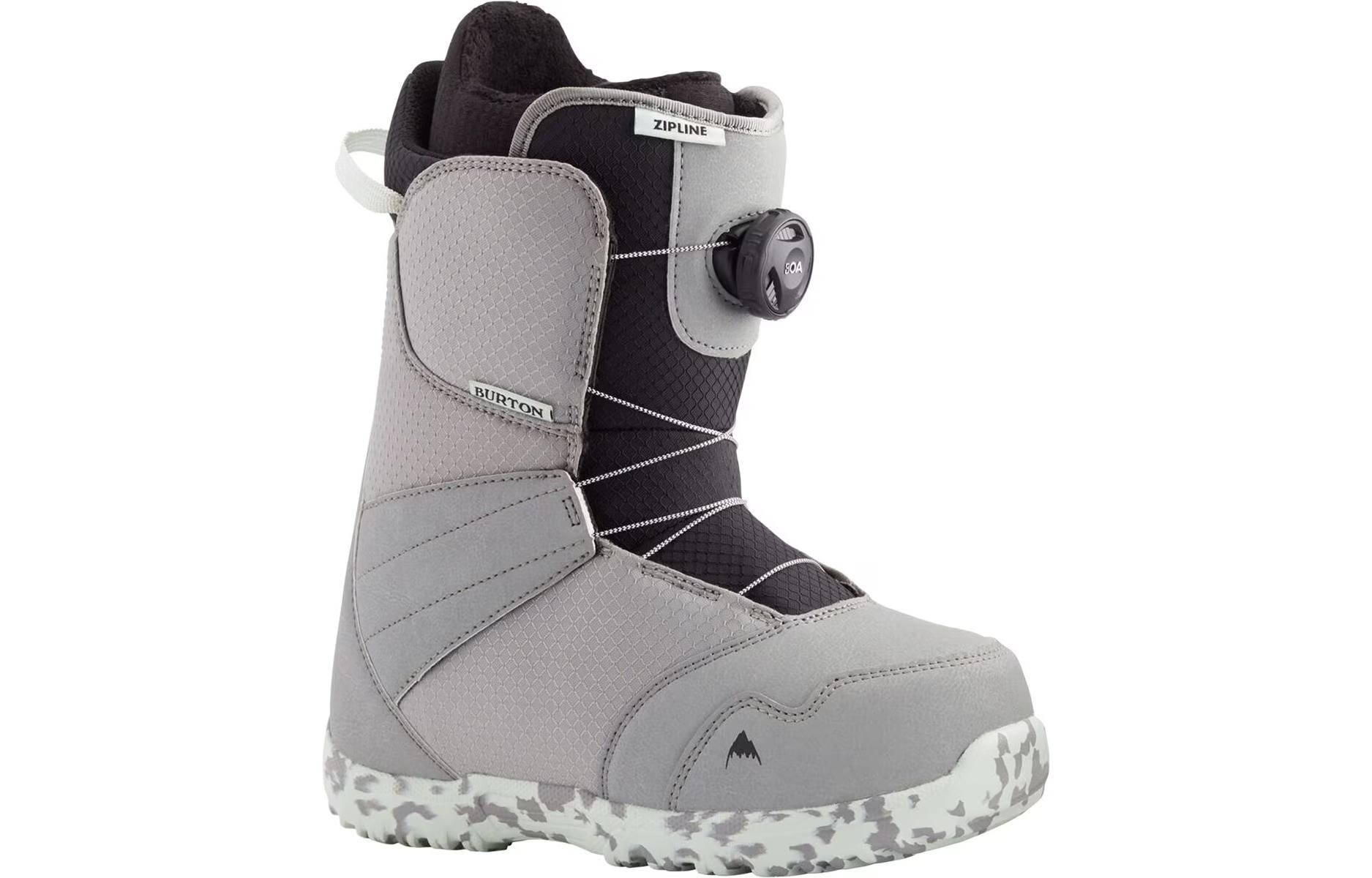 Details for BURTON Zipline BOA Kids Snowboarding Boots Lightweight and Flexible. BUR02JX