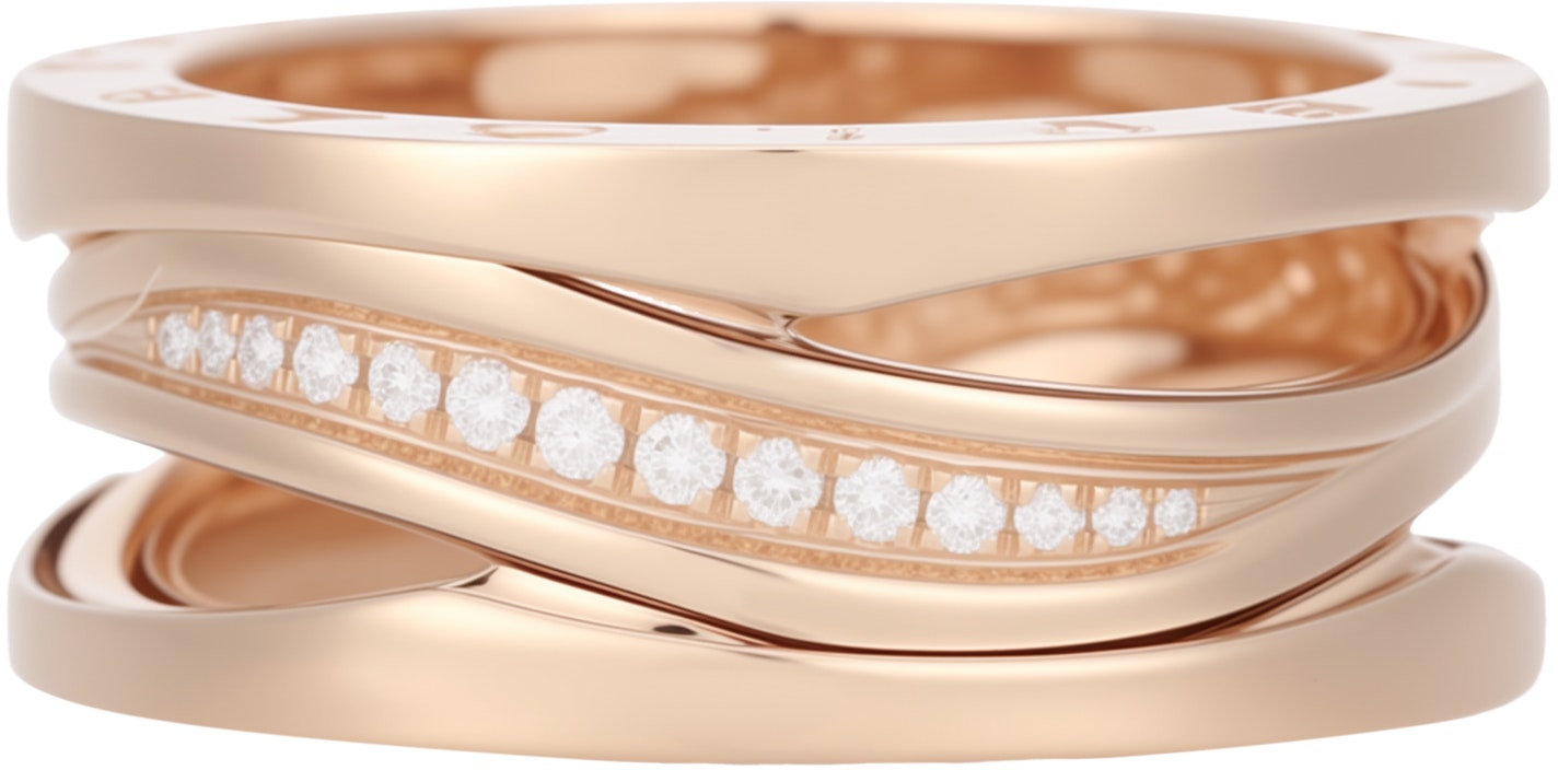 bvlgari-b-zero1-18-k-rose-gold-narrow-diamond-ring-unisex-couples-jewelry-an-858365