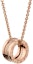 Buy BVLGARI B.ZERO1 18K玫瑰金項鍊 男女皆宜時尚優雅珠寶 CL858353-355060