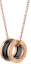 Buy BVLGARI B.ZERO1 18k Rose Gold Necklace Unisex Couple Design Stylish and Comfortable. CL855762-346083