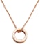 Purchase BVLGARI B.ZERO1 18K玫瑰金項鍊 情侶飾品 男女皆宜 玫瑰金項鍊 CL858069-353795