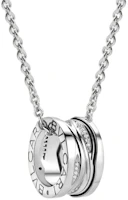 Purchase BVLGARI B.ZERO1 18K白金鑲鑽項鍊 男女適用 銀色. 355061