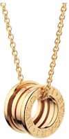 BVLGARI B.ZERO1 3-Ring 18K Gold Necklace Unisex Couple Design - Gold CL857831-352814 BVLGARI B.ZERO1 3-Ring 18K Gold Necklace Unisex Couple Design - Gold CL857831-352814