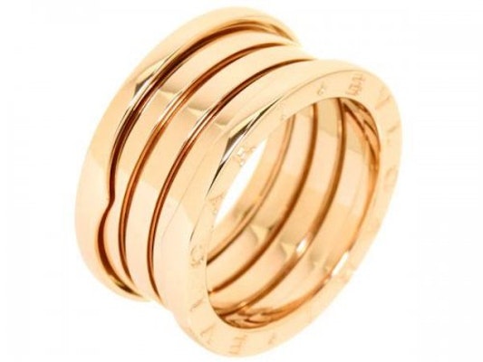 BVLGARI B.ZERO1 四圈 18K 玫瑰金戒指 男女對戒設計 玫瑰金色 AN856732 Order BVLGARI B.ZERO1 四圈 18K 玫瑰金戒指 男女對戒設計 玫瑰金色 AN856732