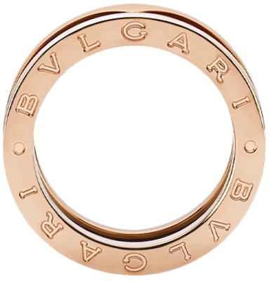 寶格麗 B.ZERO1 陶瓷玫瑰金戒指 情侶款 男款女款通用版 347043 Lookbook 寶格麗 B.ZERO1 陶瓷玫瑰金戒指 情侶款 男款女款通用版 347043