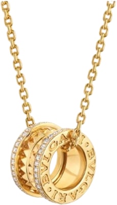 BVLGARI B.ZERO1 鑽石鑲嵌項鍊 男女時尚休閒系列. CL859027-357885 Order BVLGARI B.ZERO1 鑽石鑲嵌項鍊 男女時尚休閒系列. CL859027-357885