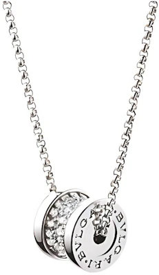 BVLGARI B.ZERO1 時尚典雅18K白金項鍊 男女情侶款設計 351117 Buy BVLGARI B.ZERO1 時尚典雅18K白金項鍊 男女情侶款設計 351117