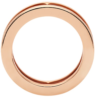 BVLGARI B.ZERO1 玫瑰金戒指 單圈 男女情侶款設計 358715 Shop BVLGARI B.ZERO1 玫瑰金戒指 單圈 男女情侶款設計 358715