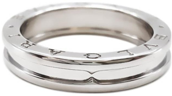 BVLGARI B.Zero1 Serpenti 單圈苗條18K白金戒指 情侶設計 AN852423 Order BVLGARI B.Zero1 Serpenti 單圈苗條18K白金戒指 情侶設計 AN852423