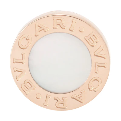 BVLGARI BVLGARI Mother of Pearl Rose Gold 18K Unisex Couple Earrings. OR858332-354732