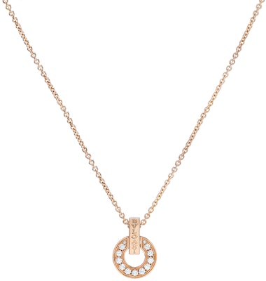 BVLGARI BVLGARI系列18K玫瑰金鑽石項鍊 情侶款設計 男女適用 CL858774-357312 Purchase BVLGARI BVLGARI系列18K玫瑰金鑽石項鍊 情侶款設計 男女適用 CL858774-357312