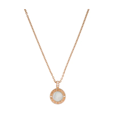 BVLGARI BVLGARI Series Mother-of-Pearl Necklace Unisex Elegant Jewelry CL856190-347761