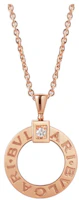 BVLGARI BVLGARI Series Rose Gold Necklace 18K Unisex Couple Design. CL854894-344492 BVLGARI BVLGARI Series Rose Gold Necklace 18K Unisex Couple Design. CL854894-344492