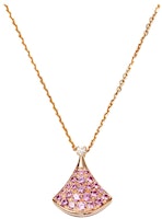 BVLGARI Divas' Dream 18K Rose Gold Diamond Pendant Necklace Unisex Pink CL858507-355889 BVLGARI Divas' Dream 18K Rose Gold Diamond Pendant Necklace Unisex Pink CL858507-355889