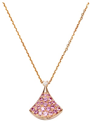 BVLGARI Divas'' Dream 18K玫瑰金鑽石吊墜項鍊 男女款 粉色 CL858507-355889 Buy BVLGARI Divas'' Dream 18K玫瑰金鑽石吊墜項鍊 男女款 粉色 CL858507-355889