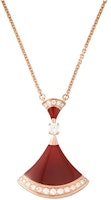 BVLGARI DIVAS’ DREAM Diamond Red Carnelian 18K Rose Gold Necklace Unisex CL858642-356437 BVLGARI DIVAS’ DREAM Diamond Red Carnelian 18K Rose Gold Necklace Unisex CL858642-356437