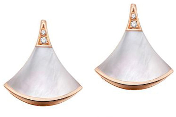 BVLGARI DIVAS’ DREAM 18K玫瑰金男女情侶白色耳釘。 352600 Sizing BVLGARI DIVAS’ DREAM 18K玫瑰金男女情侶白色耳釘。 352600