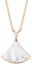 Buy BVLGARI Divas'' Dream 扇形18K玫瑰金項鍊 情侶款 中性設計 CL856960-350062