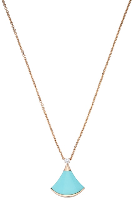 bvlgari-divas-dream-necklace-blue-18-k-rose-gold-unisex-couples-jewelry-cl-857200
