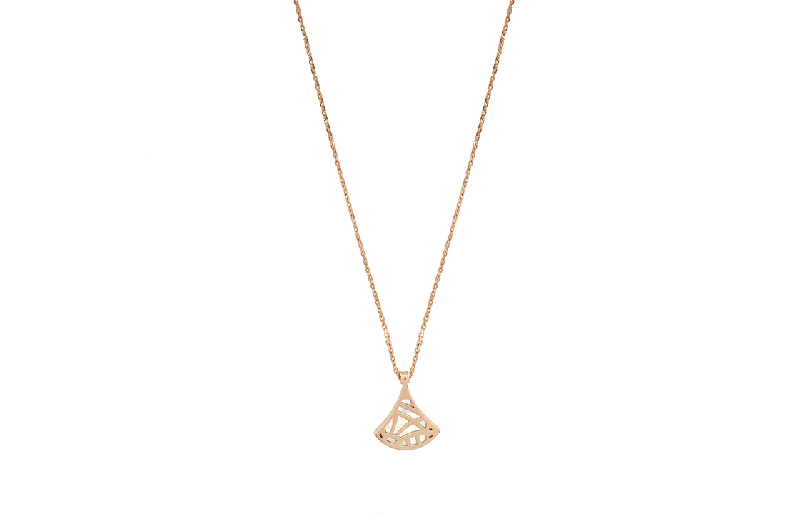 BVLGARI Divas' Dream Rose Gold 18k Necklace with White Mother-of-Pearl Pendant. CL859867-359986 圖 4