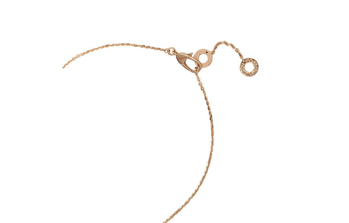 BVLGARI Divas' Dream Rose Gold 18k Necklace with White Mother-of-Pearl Pendant. CL859867-359986 圖 6