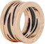 Buy BVLGARI 經典18K玫瑰金女性戒指 - 玫瑰金款式。 858575