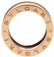 Lookbook BVLGARI 經典18K玫瑰金女性戒指 - 玫瑰金款式。 858575