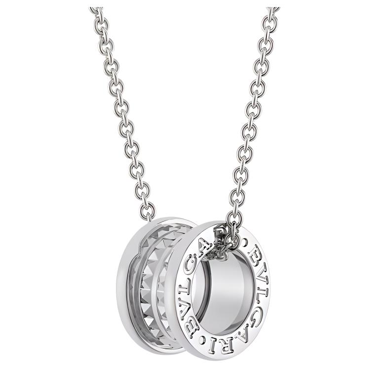 BVLGARI Save the Children Series Silver Necklace 925 Silver Unisex Couples Design CL860105-361007