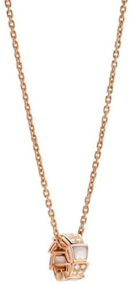 BVLGARI Serpenti Viper 18K玫瑰金鑽石項鍊 情侶款男女通用 CL858770-357095 Lookbook BVLGARI Serpenti Viper 18K玫瑰金鑽石項鍊 情侶款男女通用 CL858770-357095