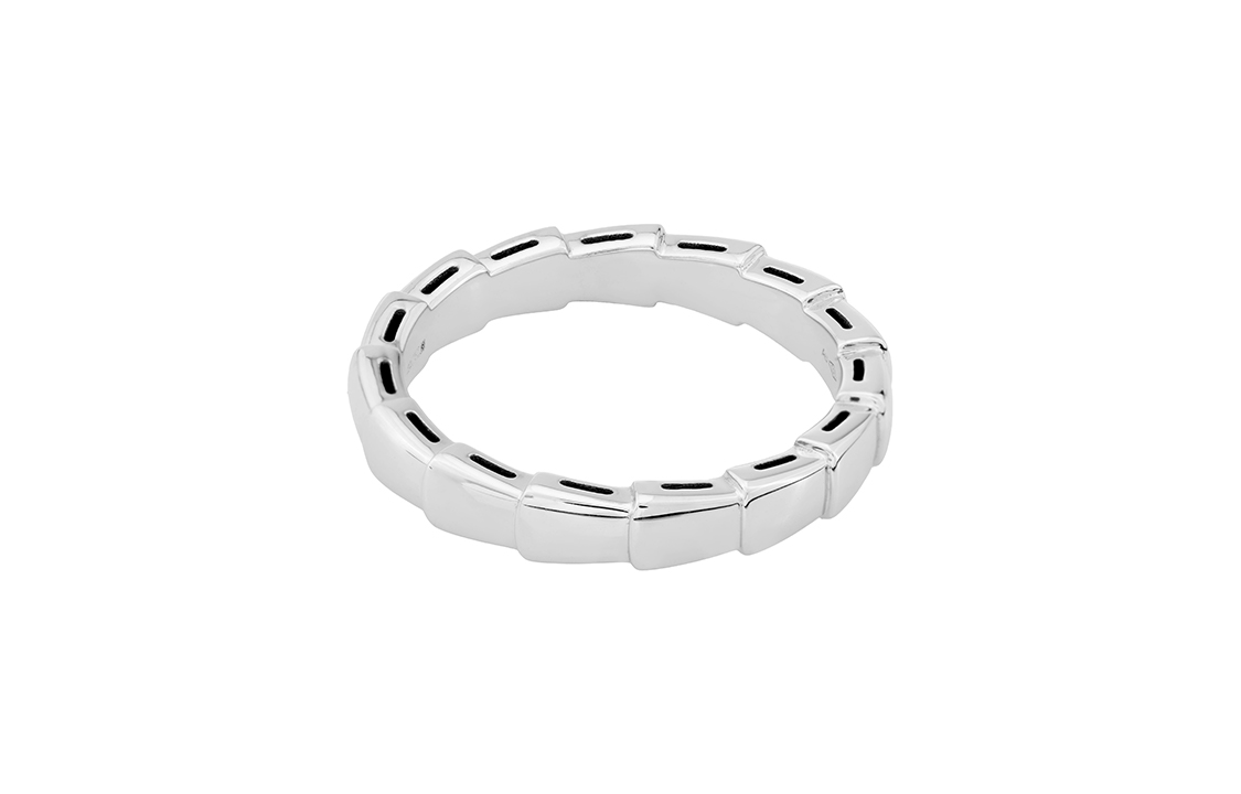 Purchase BVLGARI Serpenti Viper 8K 白金纖細情侶對戒 男女適用戒指. AN856869