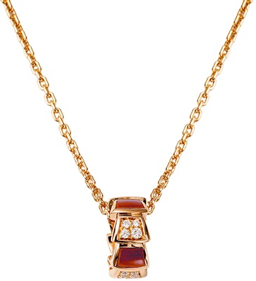 BVLGARI Serpenti Viper 鑽石復古項鍊 情侶風格男女適用 CL858380-355088 Shop BVLGARI Serpenti Viper 鑽石復古項鍊 情侶風格男女適用 CL858380-355088