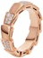 Cheap BVLGARI Serpenti Viper 玫瑰金戒指 奢華男女對戒 珠寶飾品 353302