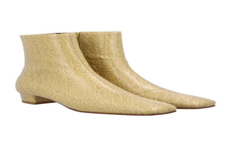 By Far Balenciaga Ankle Boots 'Yellow Cocco Print' 圖 2