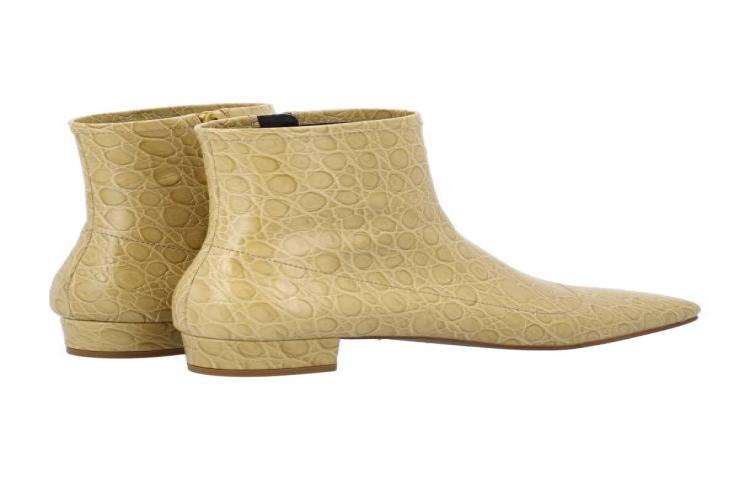 By Far Balenciaga Ankle Boots 'Yellow Cocco Print' 圖 3