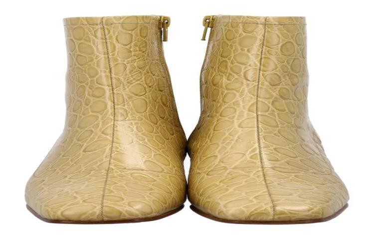 By Far Balenciaga Ankle Boots 'Yellow Cocco Print' 圖 4