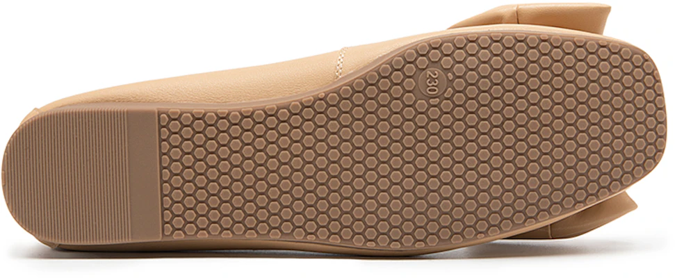 C°BANNER 千百度 Zapatos Planos Mujer Cuero Punta Redonda Ligeros con Lazo A23125815 3