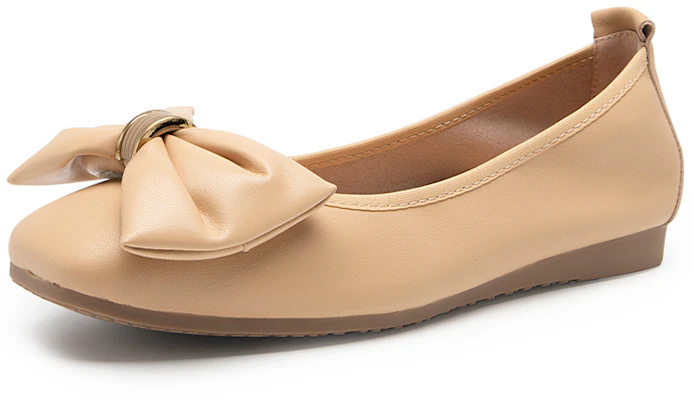 C°BANNER 千百度 Zapatos Planos Mujer Cuero Punta Redonda Ligeros con Lazo A23125815 Cheap C°BANNER 千百度 Zapatos Planos Mujer Cuero Punta Redonda Ligeros con Lazo A23125815