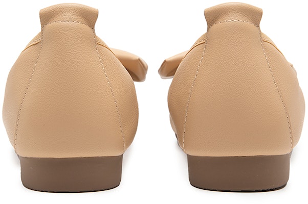 C°BANNER 千百度 Leather Round Toe Lightweight Bow Casual Flats 'Women's Edition' A23125815 1