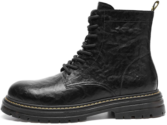 C°BANNER 'British Style Black Ankle Martin Boots' BN0623567X01 Buy C°BANNER 'British Style Black Ankle Martin Boots' BN0623567X01