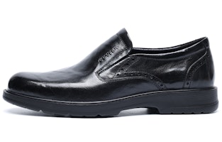 C°BANNER Belle Leather Low Top Round Toe Dress Shoes 'Black' C0431017D01 C°BANNER Belle Leather Low Top Round Toe Dress Shoes 'Black' C0431017D01